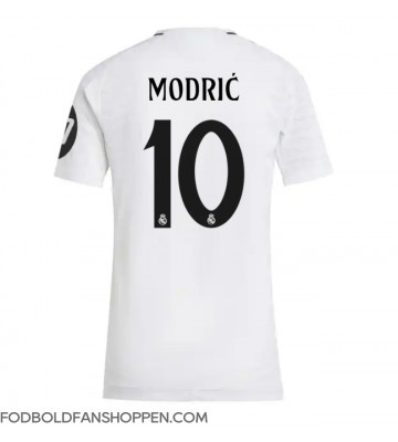 Real Madrid Luka Modric #10 Hjemmebanetrøje Dame 2024-25 Kortærmet